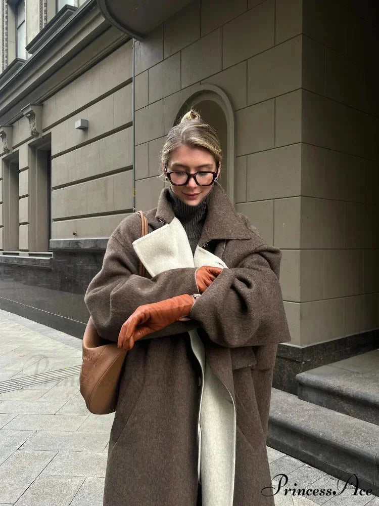 Durable Cozy Collar Woolen Jacket