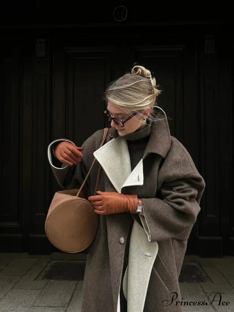 Durable Cozy Collar Woolen Jacket