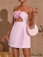 Durable Off-The-Shoulder Short Dress