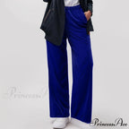 Durable Pocket Elastic Yoga Informal Trousers