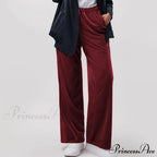 Durable Pocket Elastic Yoga Informal Trousers