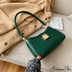 Durable Synthetic Leather Stylish Fasten Shoulder Bag