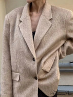 Durable Woolen Brief Jacket