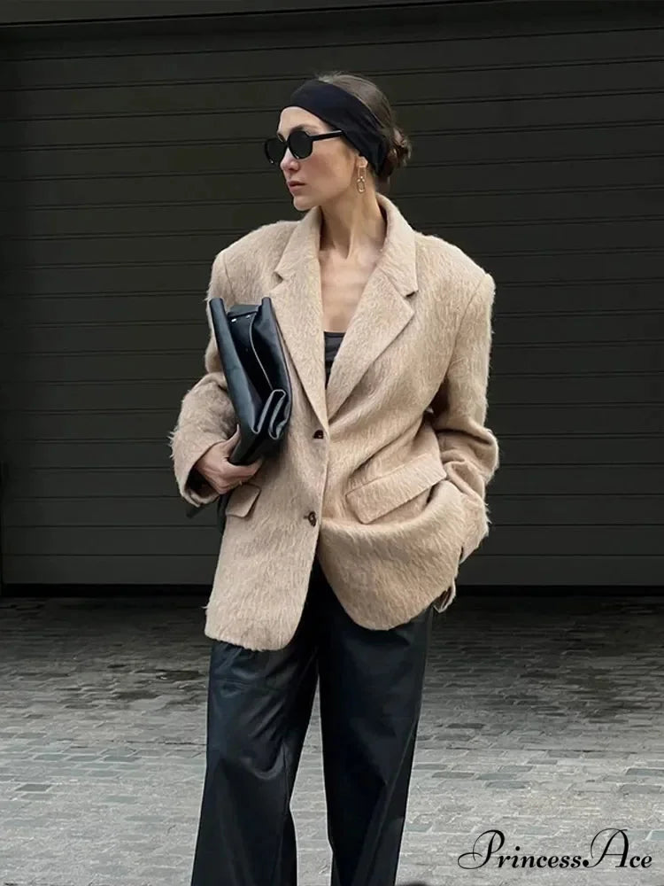 Durable Woolen Brief Jacket