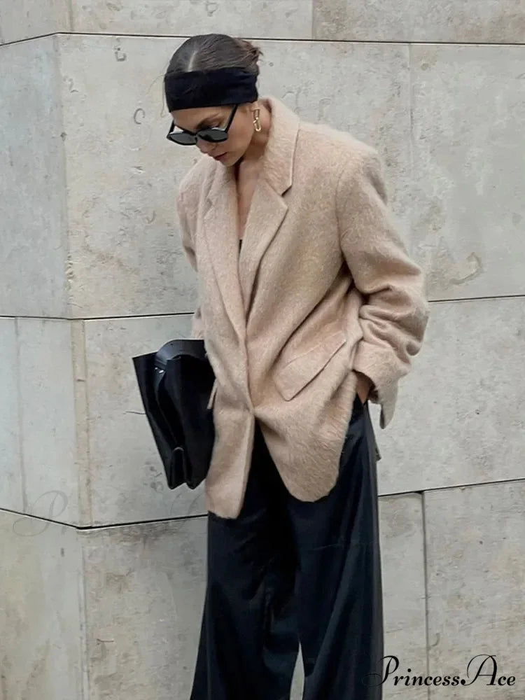 Durable Woolen Brief Jacket