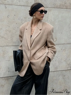 Durable Woolen Brief Jacket