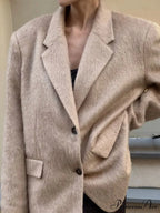 Durable Woolen Brief Jacket