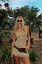 Sexy Bodycon Mini Boho Dress