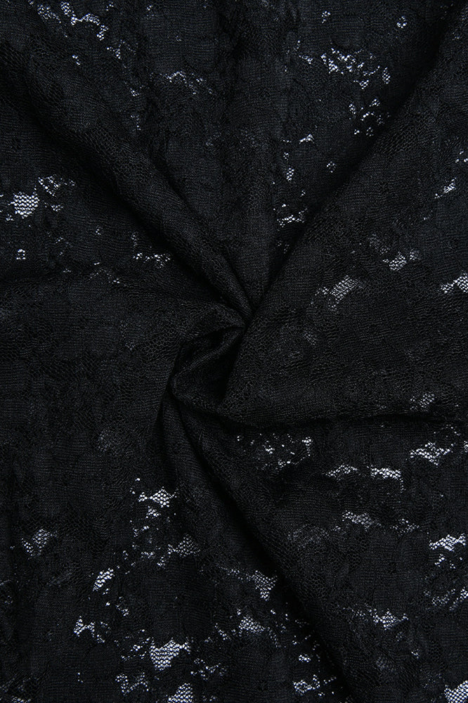 Splice Sheer Off-Shoulder Strapless Maxi Dress