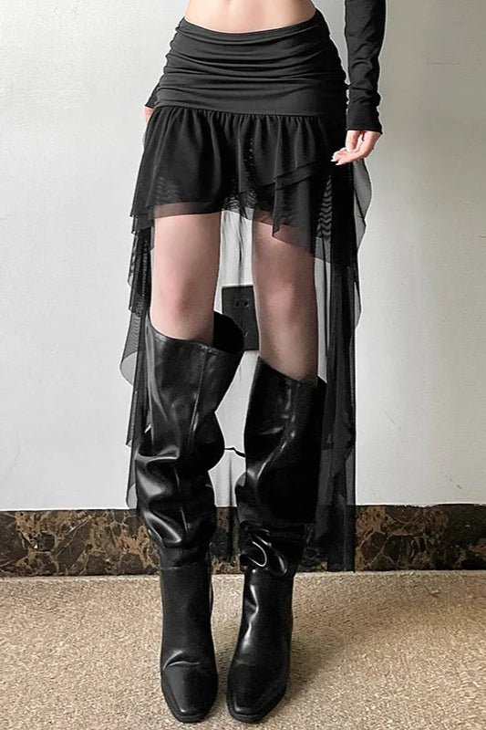 Halloween Goth Party Skirt