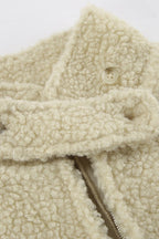 Casual Sherpa Stand Collar Coat