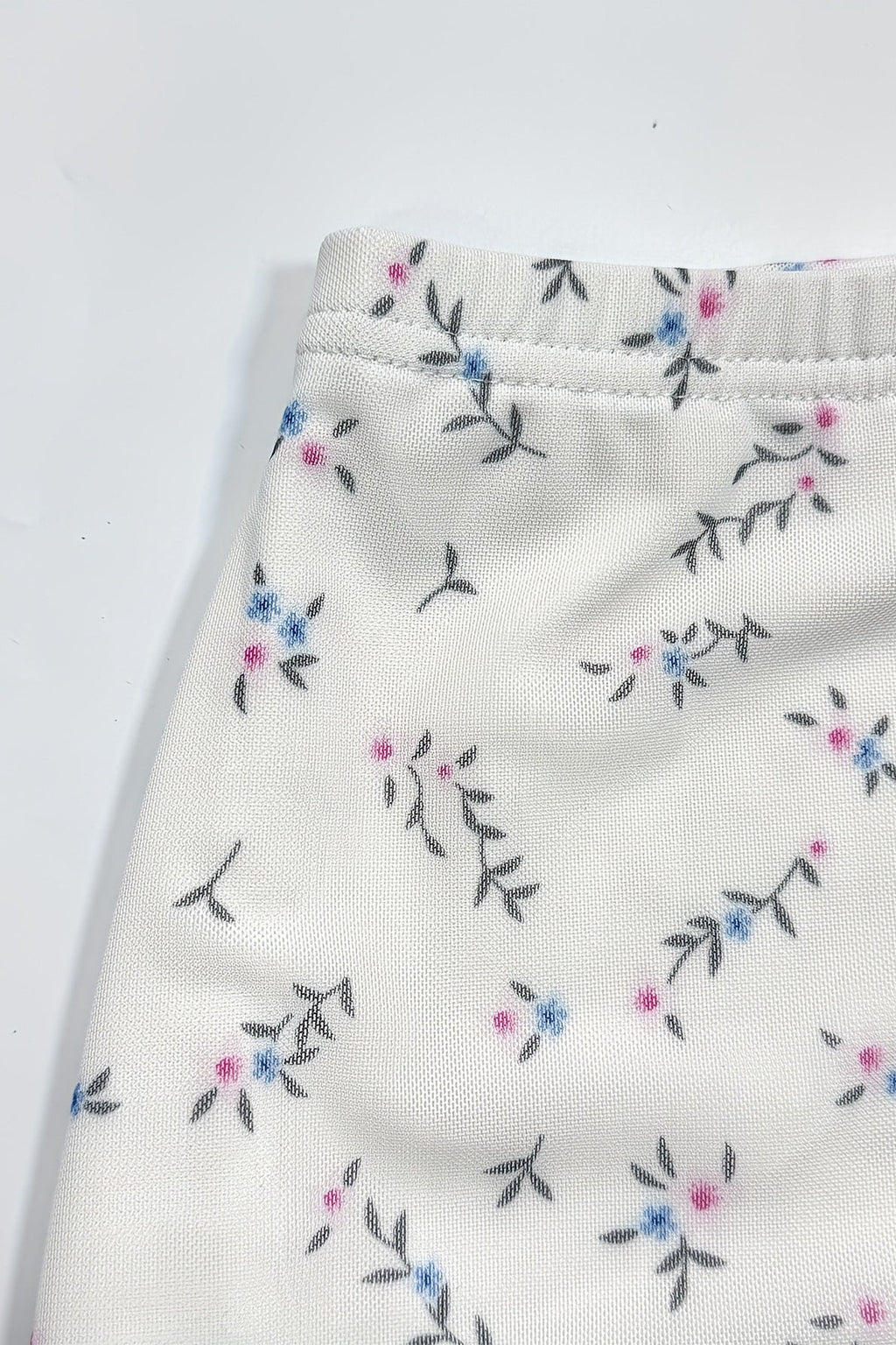 Floral Chiffon Mermaid Maxi Skirt