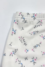 Floral Chiffon Mermaid Maxi Skirt