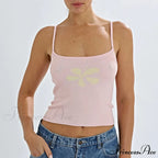 Eclectic Flower Knit Short Top