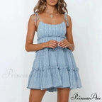 Eclectic Flowery Spaghetti Strap Informal Floral Dress