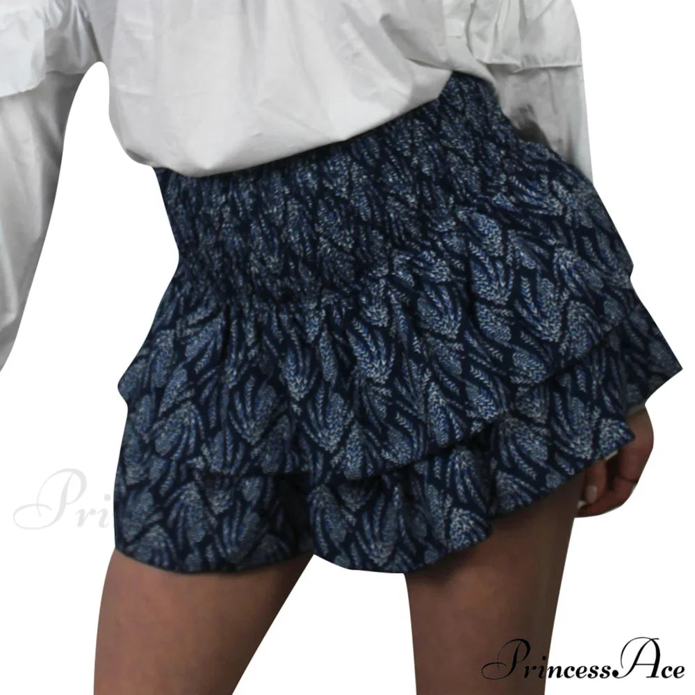 Eclectic Tiered Frilly Skirt