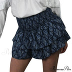 Eclectic Tiered Frilly Skirt