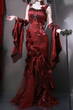 Halloween Victorian Witch Dress