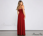 Effortless Style Stylish Tie-Front Maxi Dress