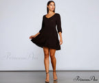 Effortless Vibes Stylish Babydoll Dress