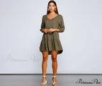 Effortless Vibes Stylish Babydoll Dress