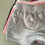 Elastic High Waist Lace Shorts
