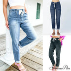 Elastic Skinny Pencil Casual Denim Drawstring High Waist Women's Fashionable Jean