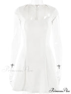 Elegant Backless Bodycon Mini Christmas Party Dress