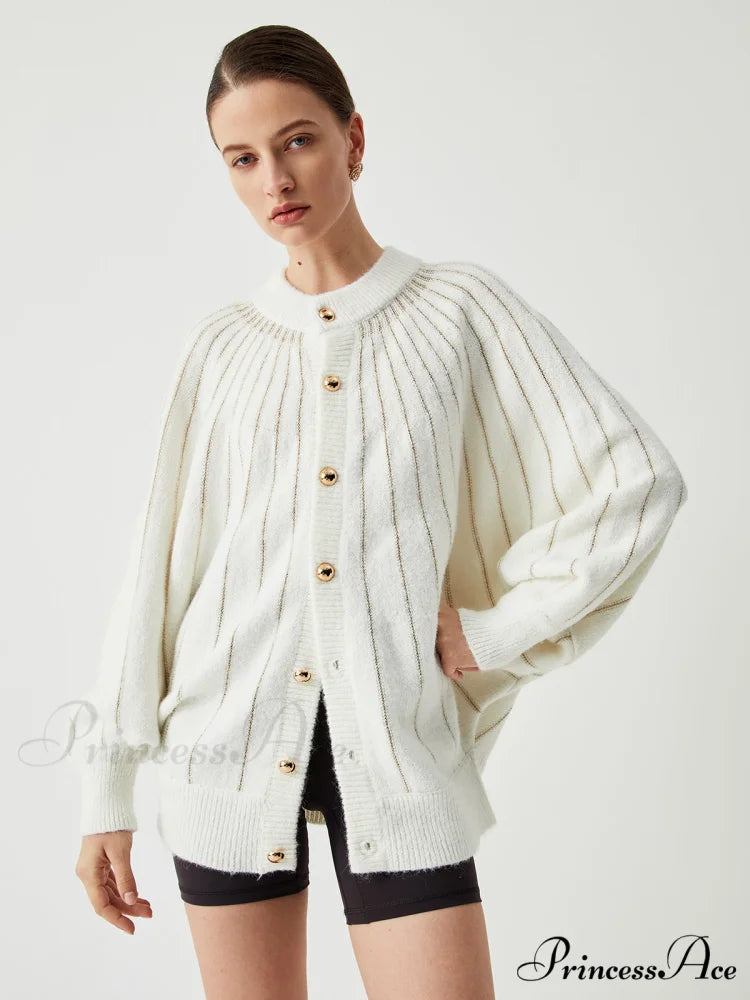 Elegant Batwing Graceful Sleeve Knit Dress