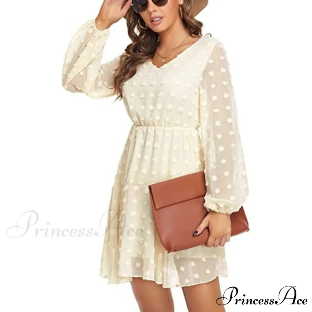 Elegant Casual Chiffon Party Vintage Midi Dresses