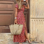 Elegant Evening Summer Long Boho Dress