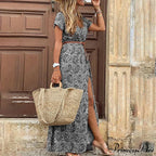 Elegant Evening Summer Long Boho Dress