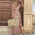 Elegant Evening Summer Long Boho Dress
