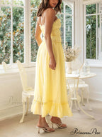 Elegant Off-Shoulder Stylish Strap Patchwork Dress