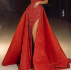 Elegant Off Shoulder Wedding Party Dress