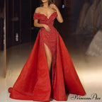 Elegant Off Shoulder Wedding Party Dress