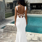 Elegant Pink Backless Maxi Dress