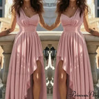 Elegant Red Cocktail Graduation Bridesmaid Formal Christmas Party Dress