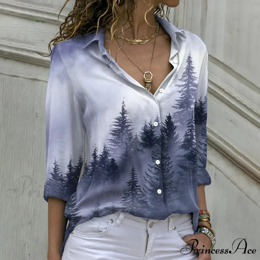 Elegant Shirts Fashion Long Sleeve Blouse