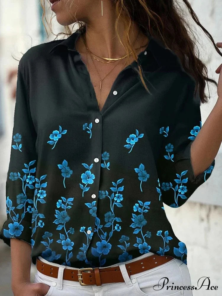 Elegant Shirts Fashion Long Sleeve Blouse
