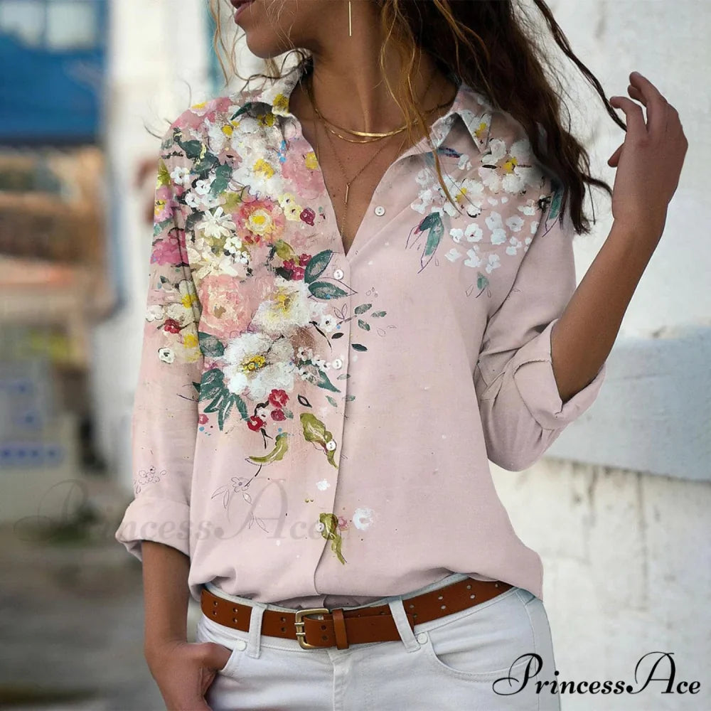 Elegant Shirts Fashion Long Sleeve Blouse