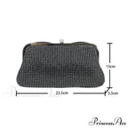 Elegant Square Shoulder Bag Basic Crossbody Bag