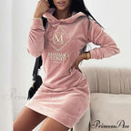 Elegant Velvet Women Mini Dress