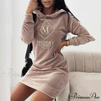 Elegant Velvet Women Mini Dress