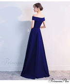 Ella Elegant off-the-shoulder gown