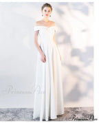 Ella Elegant off-the-shoulder gown