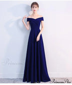Ella Elegant off-the-shoulder gown