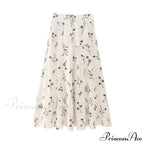 Embroidery Strap Maxi Dress