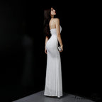 Emma sequined Stylish Formal slit dress