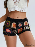 Empty Knit Geometric Brief